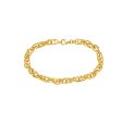 14K Gold Polished Euro Link Chain Fashion