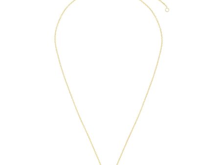 14K Gold & Peridot Solitaire Necklace For Cheap