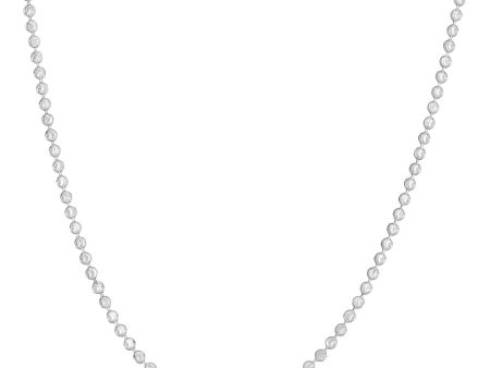 14K 2.5mm Moon Chain on Sale