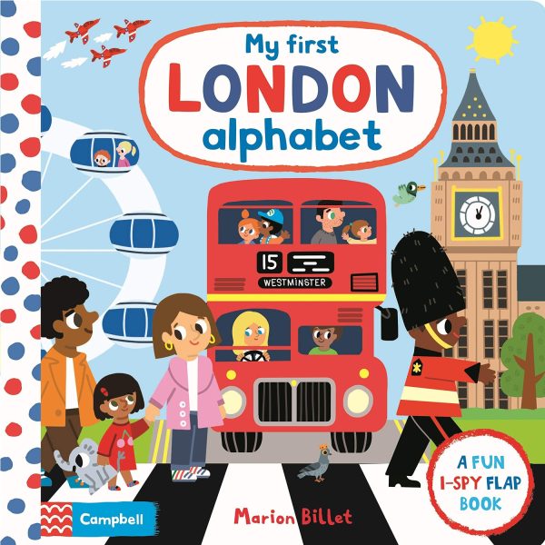 My First London Alphabet by Marion Billet - I-Spy Flap Book on Sale