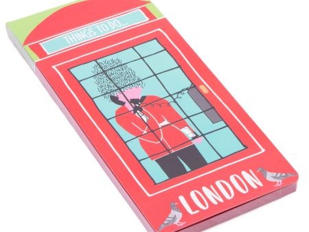 London Adventures Magnetic To Do List Notepad by Milly Green Supply