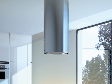 Faber Cylindra Isola 15  Island Mount Range Hood In Stainless Steel Online