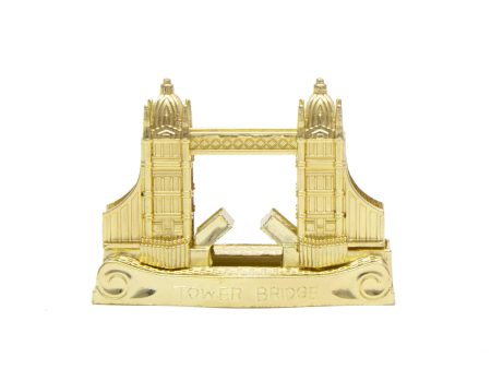 Tower Bridge Gold Die Cast Model For Sale