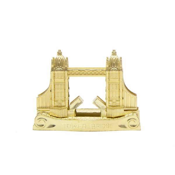 Tower Bridge Gold Die Cast Model For Sale