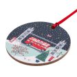 Jessica Hogarth Tower Bridge Hanging Christmas Decoration For Discount