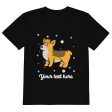 Personalised Custom Text - Organic Cotton Kids T-Shirt - London Doodles - Royal Corgi For Discount