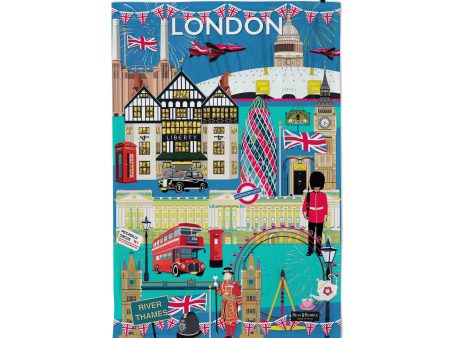 Bean & Bemble London City Tea Towel on Sale