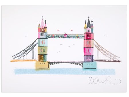 I Drew This - Tower Bridge A4 Print Supply