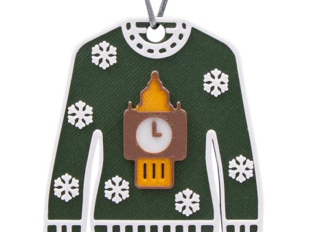 Made Happy Christmas Jumper Big Ben Decoration Cheap