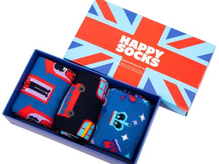 Happy Socks London Union Jack Gift Box Hot on Sale