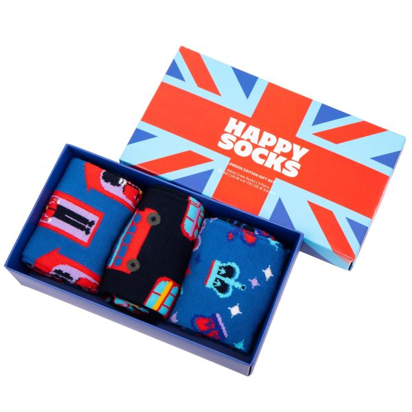 Happy Socks London Union Jack Gift Box Hot on Sale