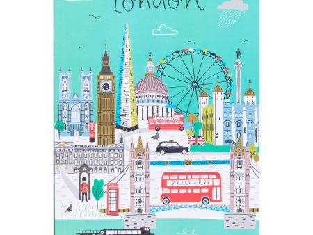 Jessica Hogarth London Skyline A5 Notebook Fashion