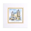 Tower Bridge Mounted Print by Little England Online