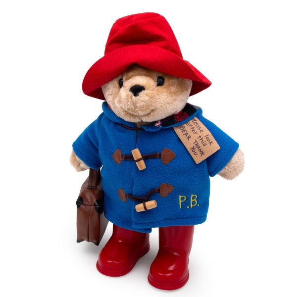 Paddington with Boots & Suitcase Soft Toy - Large 34cm Supply