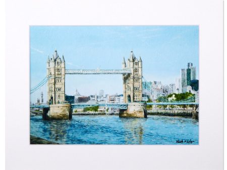 Mark F Lodge Tower Bridge Giclee Print For Sale