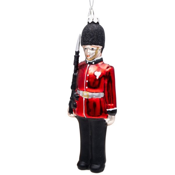 Gisela Graham Royal Guard Glass Christmas Decoration on Sale