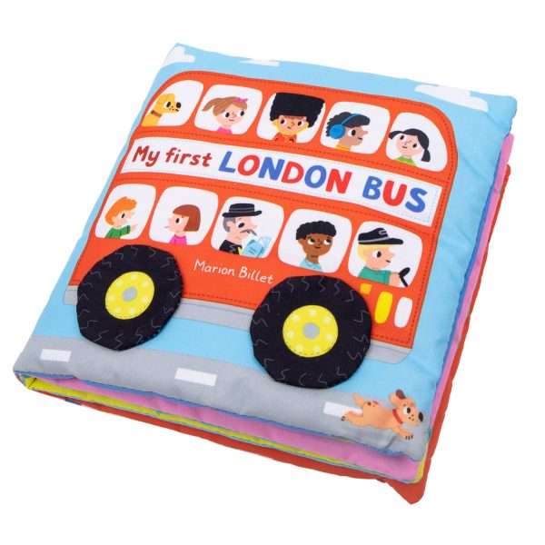 My First London Bus Cloth Book by Marion Billet Supply