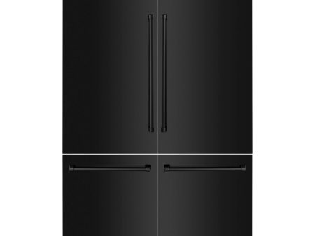 ZLINE 60 in. Refrigerator Panels in Black Stainless Steel for a 60 in. Built-in Refrigerator (RPBIV-BS-60) For Sale