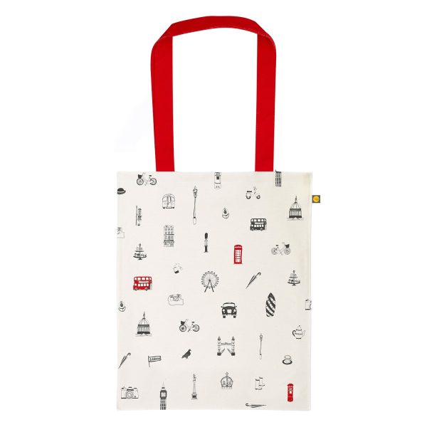 Simply London Canvas Tote Bag by Victoria Eggs Online Hot Sale