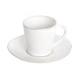 Nova Set of 6 teacups and saucers, 19cl, White Cheap