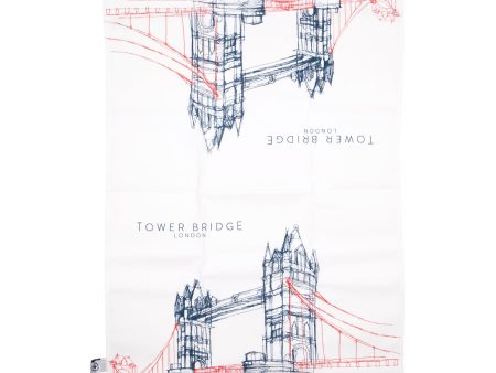 Tower Bridge Line Tea Towel Sale