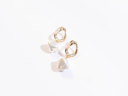 Binah Pearl Earring Online Hot Sale