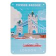 Tower Bridge Vintage Design Metal Sign For Cheap