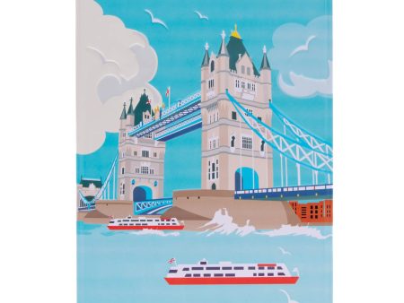 Tower Bridge Vintage Design Metal Sign For Cheap