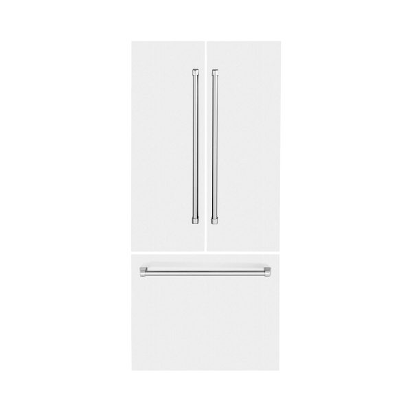 ZLINE 36 in. Refrigerator Panels in White Matte for a 36 in. Built-in Refrigerator (RPBIV-WM-36) Sale