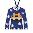 Made Happy Christmas Jumper Tower Bridge Decoration Online Sale