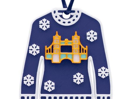 Made Happy Christmas Jumper Tower Bridge Decoration Online Sale