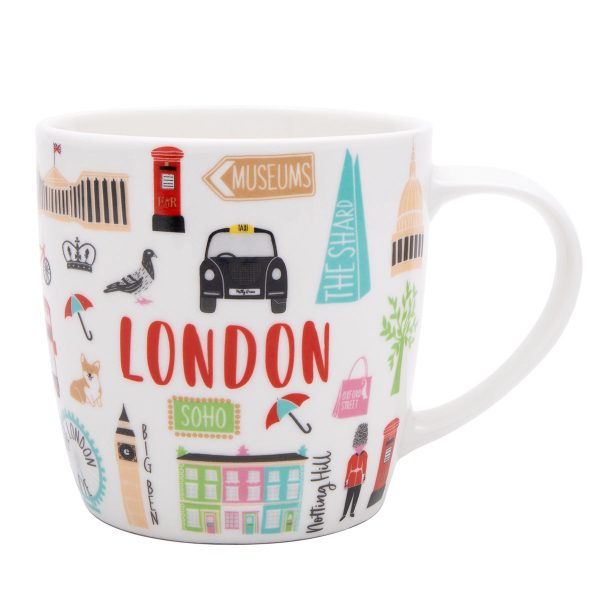 London Adventures Mug by Milly Green For Sale