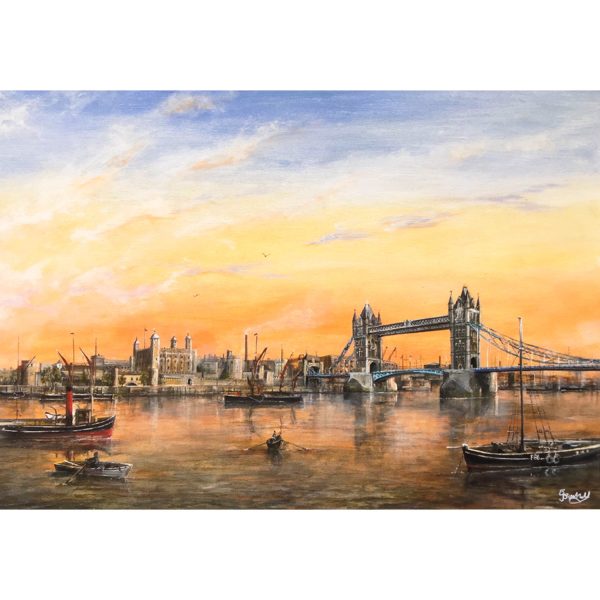 Ed Bucknall Tower Bridge Giclee Print - Rectangle Cheap