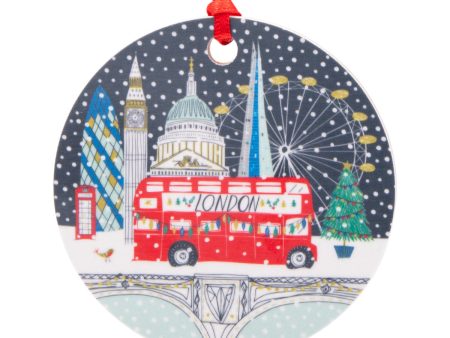 Jessica Hogarth Skyline Hanging Christmas Decoration Discount