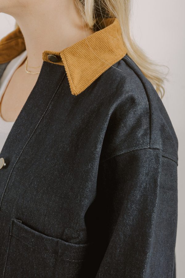 Cropped Barn Jacket Fashion