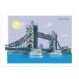 Rocket68 Tower Bridge A4 Print Hot on Sale