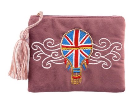 Grace & Glory Beaded Pouch Union Jack Balloon Sale