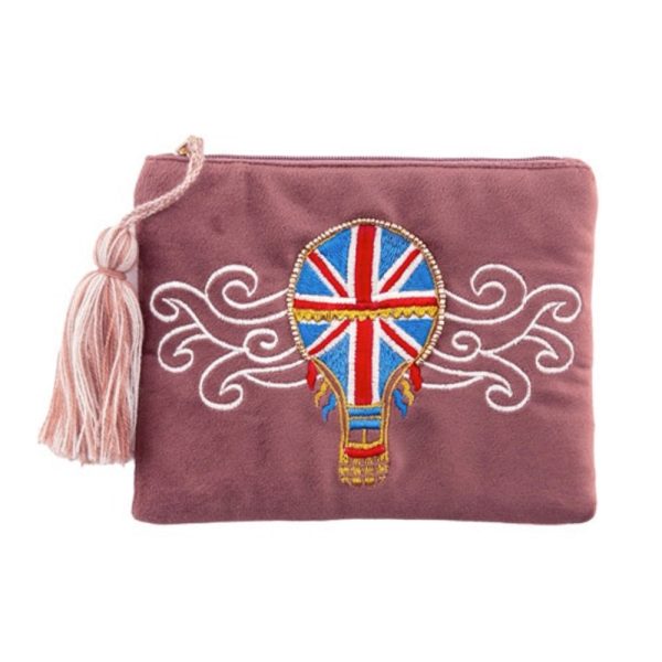 Grace & Glory Beaded Pouch Union Jack Balloon Sale