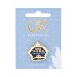 King Charles III Coronation Regalia Pin Badge Hot on Sale