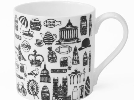 Martha Mitchell British Illustration Mug Hot on Sale