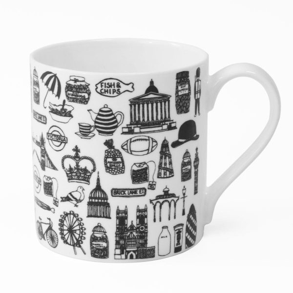 Martha Mitchell British Illustration Mug Hot on Sale