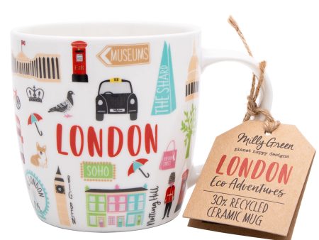 London Adventures Mug by Milly Green For Sale