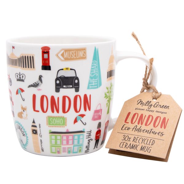 London Adventures Mug by Milly Green For Sale