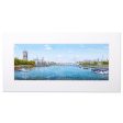 Mark F Lodge Thames View From Lambeth Bridge Giclee Print For Sale