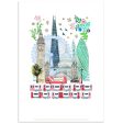 Josie Shenoy London Skyline A4 Print Sale