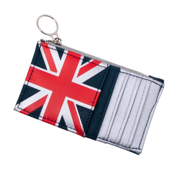 Jacks & Co Union Jack Card Wallet and Zip Purse Cheap