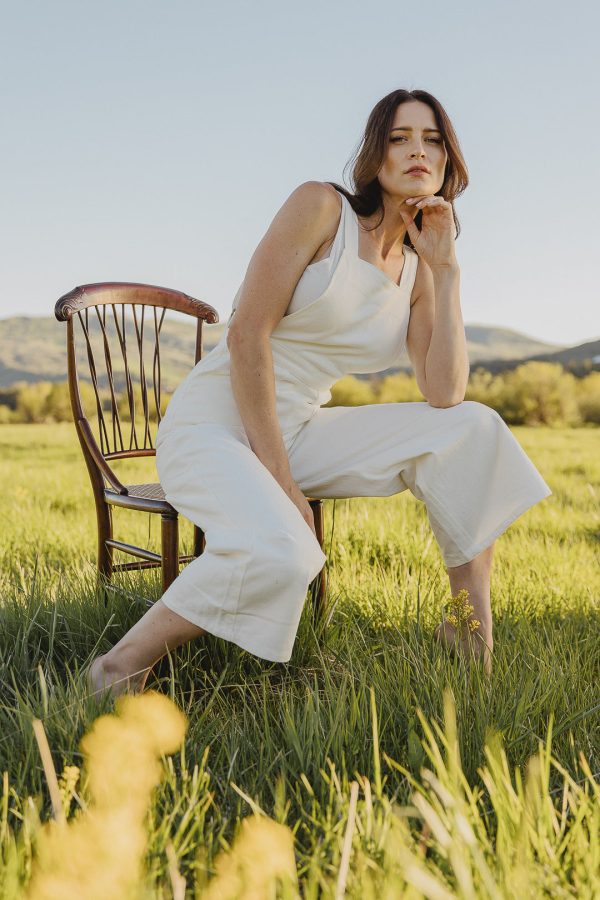 White Denim Overalls For Cheap