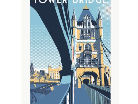 Red Faces A3 Print Tower Bridge Online Hot Sale