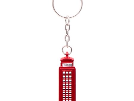 Telephone Box Die Cast Keyring Online now