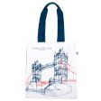 Tower Bridge Line Tote Bag For Sale